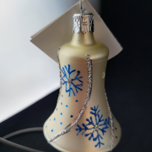 Vintage Handmade/Mouth-Blown/Painted By EuropeanArtisans Golden Bell Collection - Picture 13 of 14